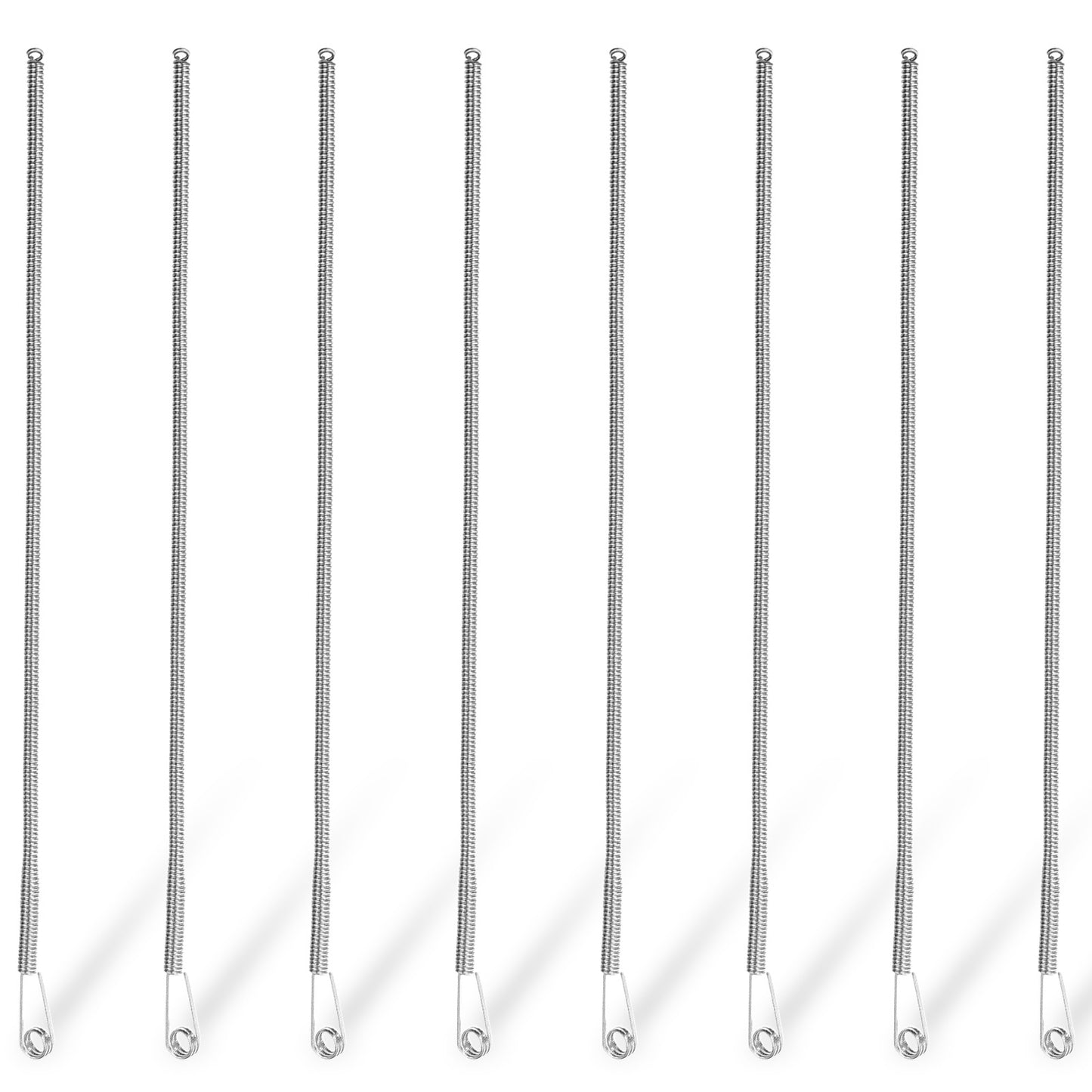 8Pcs Drawstring Threader Tool, Hoodie String Threader, Flexible Elastic Drawstring Threader Tool, Spring Drawstring Threader for Effortless Replacement in Hoodies, Pants, Sweatpants, Jackets, Trunks