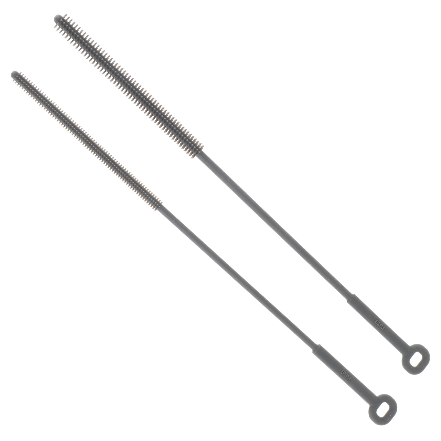 2 pcs Silicone Bottle Brush, Straw Cleaner Set, Extra Long Double-Ended Soft Silicone Brush for Baby Bottles, Water Bottles, Thermoses, Sports Bottles, Heat Resistant Hangable Cleaning Tool