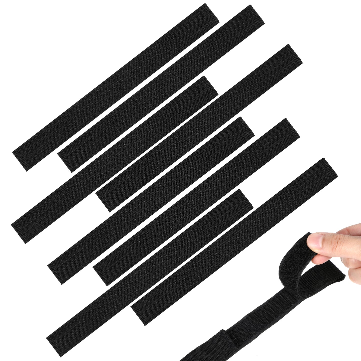 8 PCS Hoverboard Seat Attachment Straps Adjustable Hoverboard Attachment Replacement Straps for Hoverboard Go Kart Accessories, Compatible with 19.7" Electric Self-Balancing Scooters