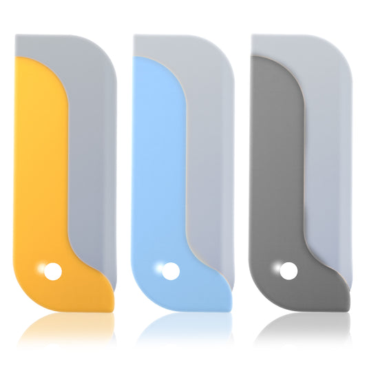 3 Pcs Small Squeegee Mini Window Squeegee For Home Window Cleaner Kitchen Sink Glass Kitchen Countertops And Sink Dish Scraper For Cleaning Up Dish Residue Auto Windows Grey