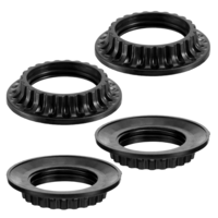 4 Pcs E26 Socket Ring Lamp Shade Adapter Ring Ring Replacement Screws E26 Light Socket Shade Rings Collar Rings Thread Diameter Lamp Shade Retaining Ring for E26 Sockets Rings for Light Fixtures