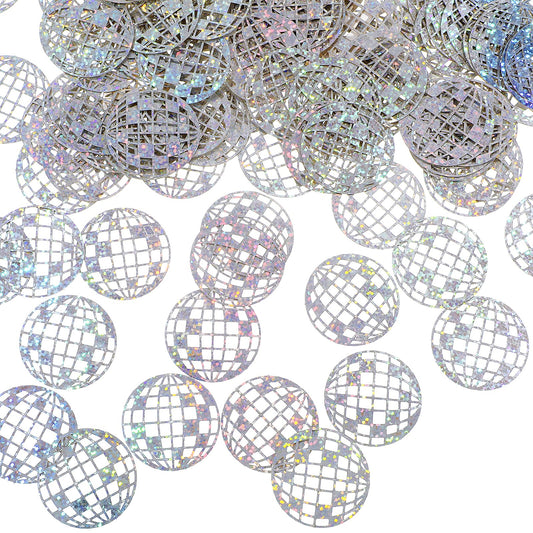 Xinjoduz 100PCS Disco Ball Confetti, Glitter Disco Themed Party Decorations Mini Disco Ball Confetti Bachelorette Party Decorations Confetti for 70s Wedding Table Hippie Birthday Party Supplies