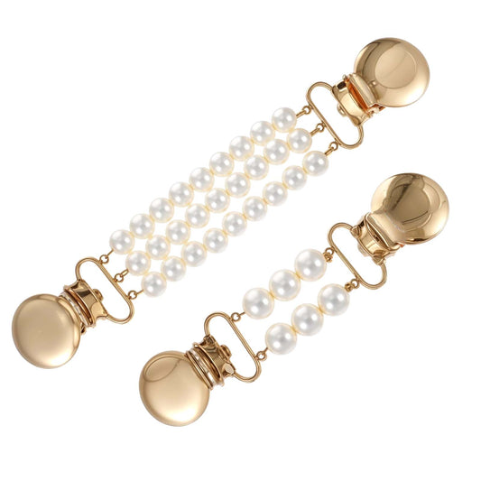 2 Pcs Cinch Clips For Clothes,Vintage Cinch Retro Cardigan Collar Shawl Clips,Dress Clip Back Cinches,Sweater Cinches Clip For Women Clothing To Tighten Dresses Pant Waist Tightener For Women(2 Sizes)