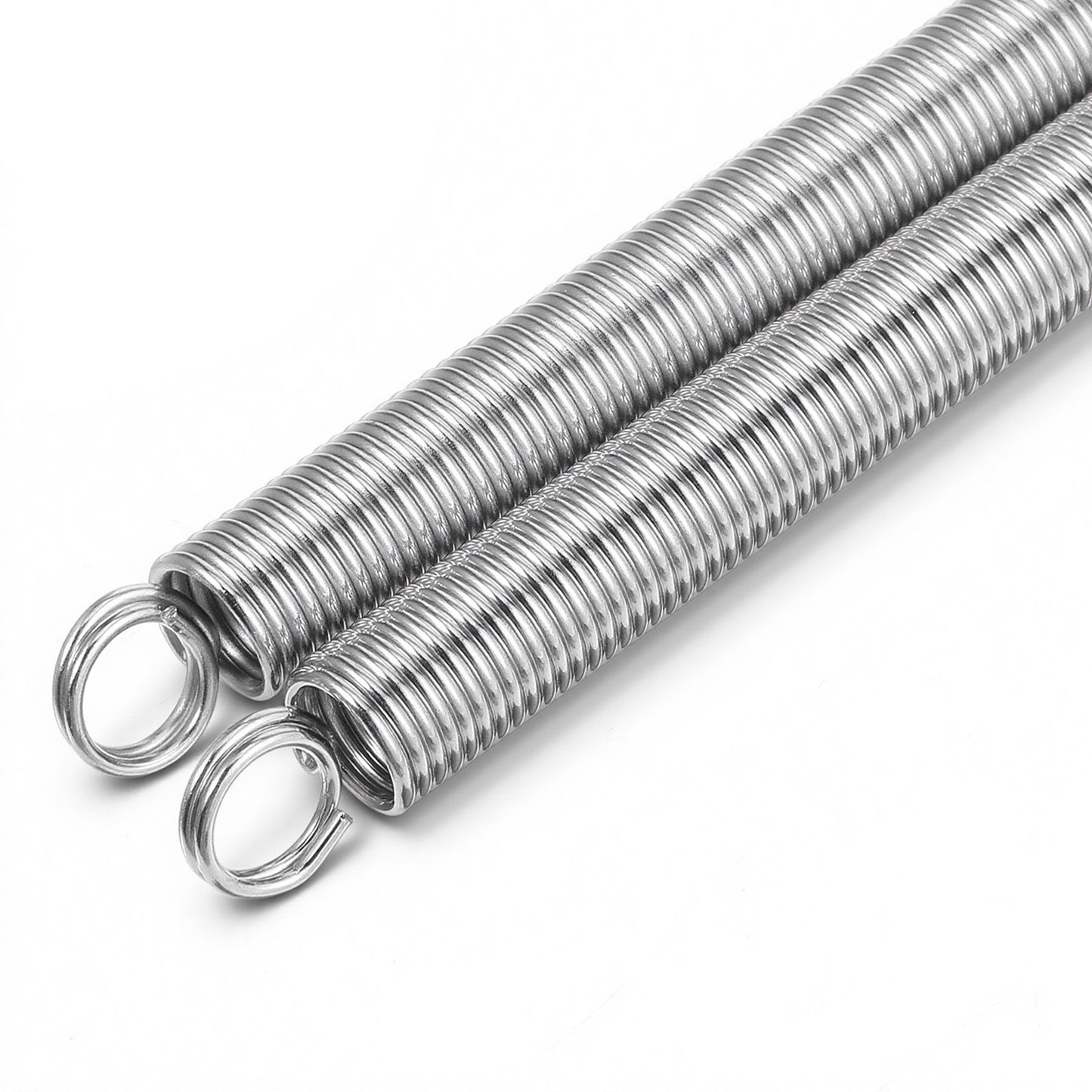 20 Inch Screen Door Spring, 2Pcs Extended Spring Steel Dual Hook Tensioner, Self Closing Garage Door Springs Replacement Hardware for Garage and Screen Doors Springs Closer