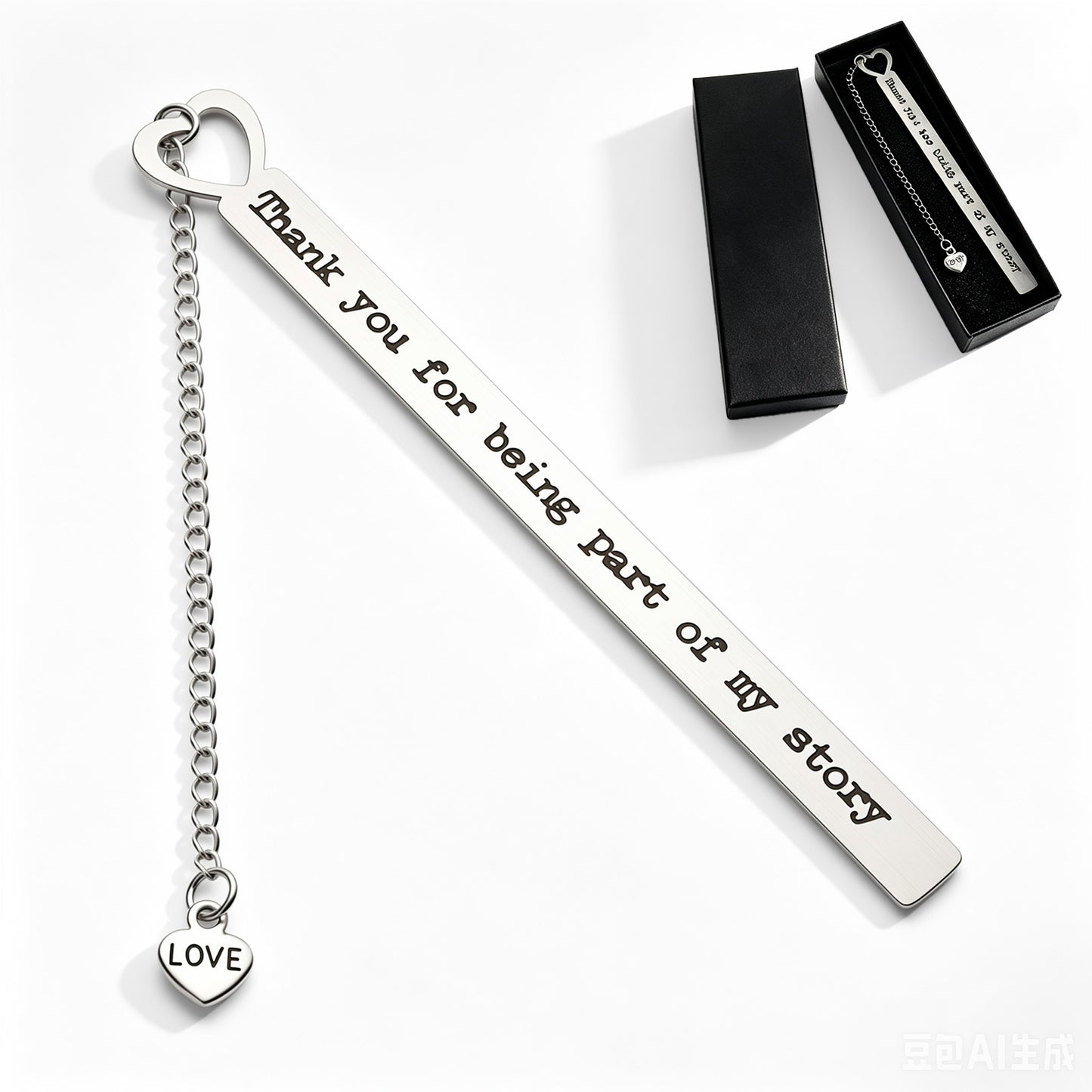 Metal Bookmark Gift Thank You Book Marks Book Lovers Gifts for Women Men