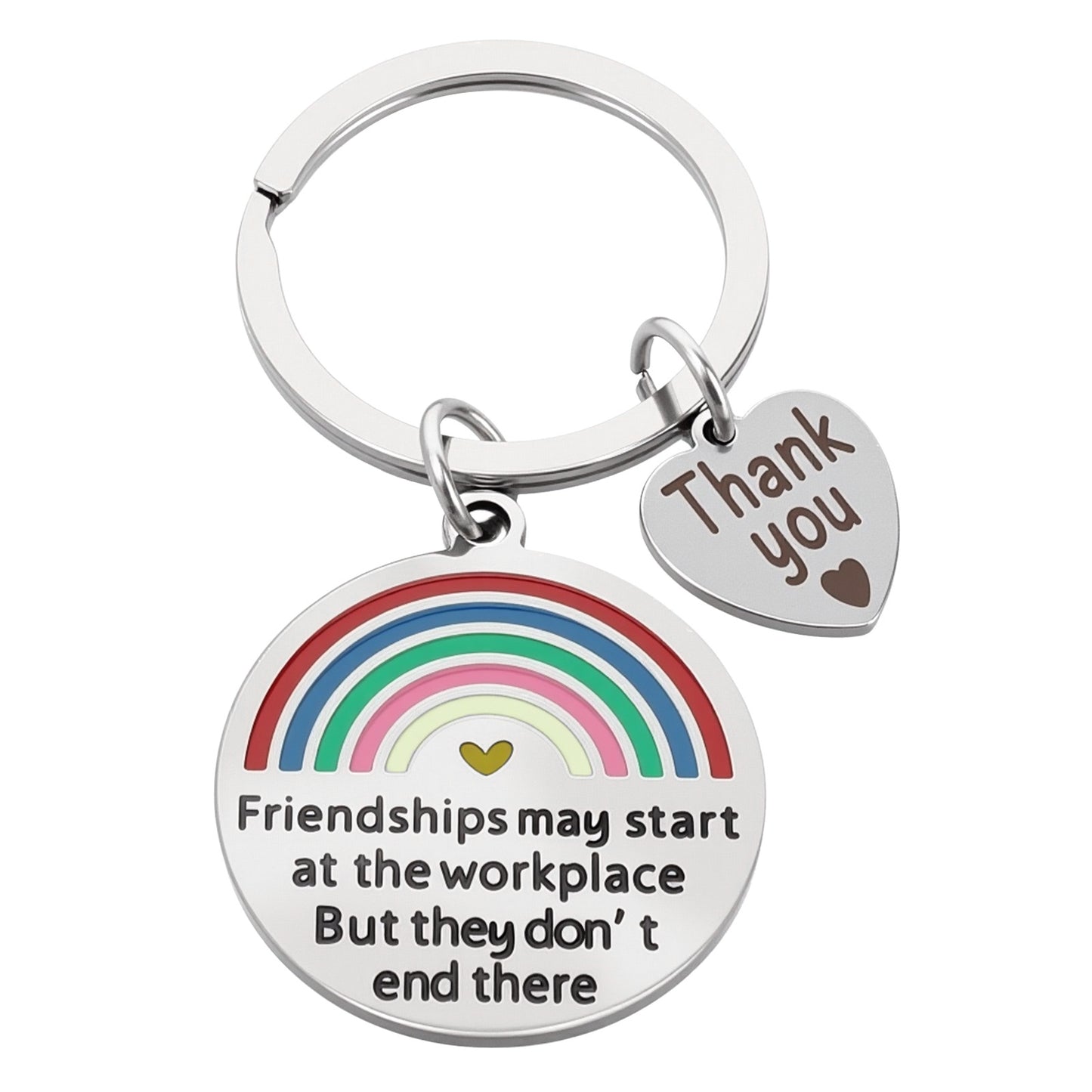 Tyqour Coworker Keychain Graduation Retirement gift Farewell Gifts for Colleague Women Teacher Goodbye Moving Leaving Going Away gifts for Friends New Job Breakup Divorce Promotion