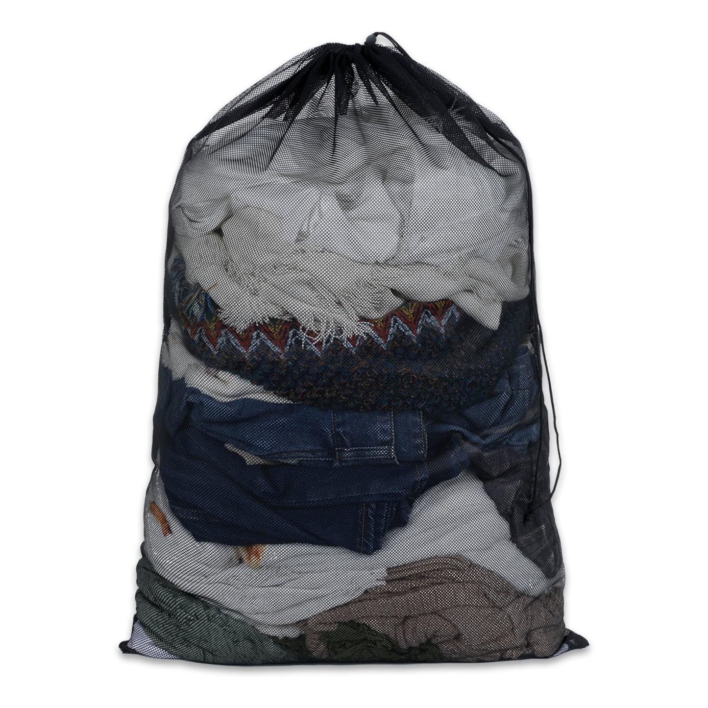 Large Mesh Laundry Bag 35.43×23.62 Inches Heavy Duty Mesh Laundry Bags Drawstring Lockable Wash Bags For Ball Storage Travel Family And Apartment Dwellers Black