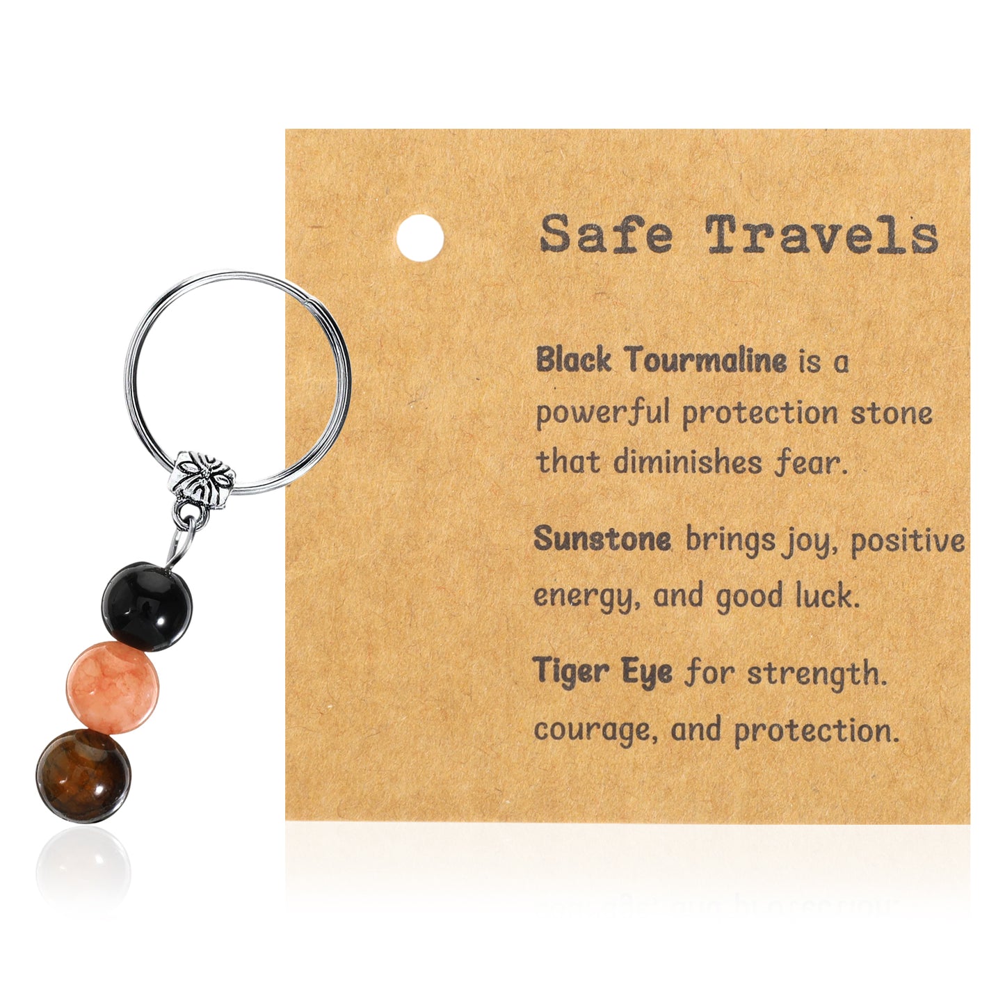 Nogeqi Drive Safe Keychain for Him Boyfriend, Crystal Keyring, Good Luck Charms For Him Bf Husband Fiance Men Boyfriend Bf Romantic Keychain