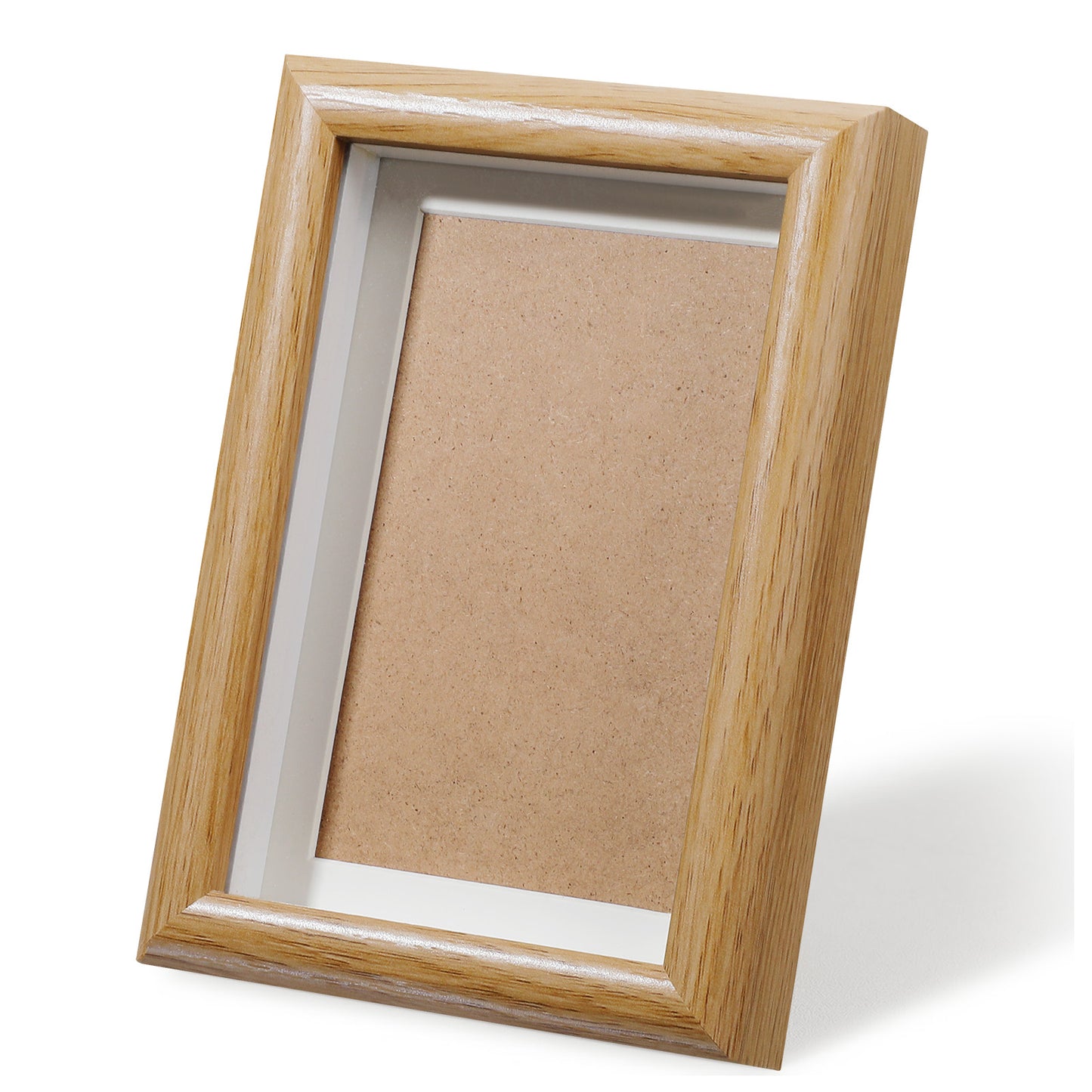 Ouligay Small Shadow Box Frame Display Case 4x6 Shadow Box Frame Small for Photos, Flowers, Wedding Bouquets, Awards, Medals, Insects and Memorabilia (Walnut, 4x6 1 Pack)