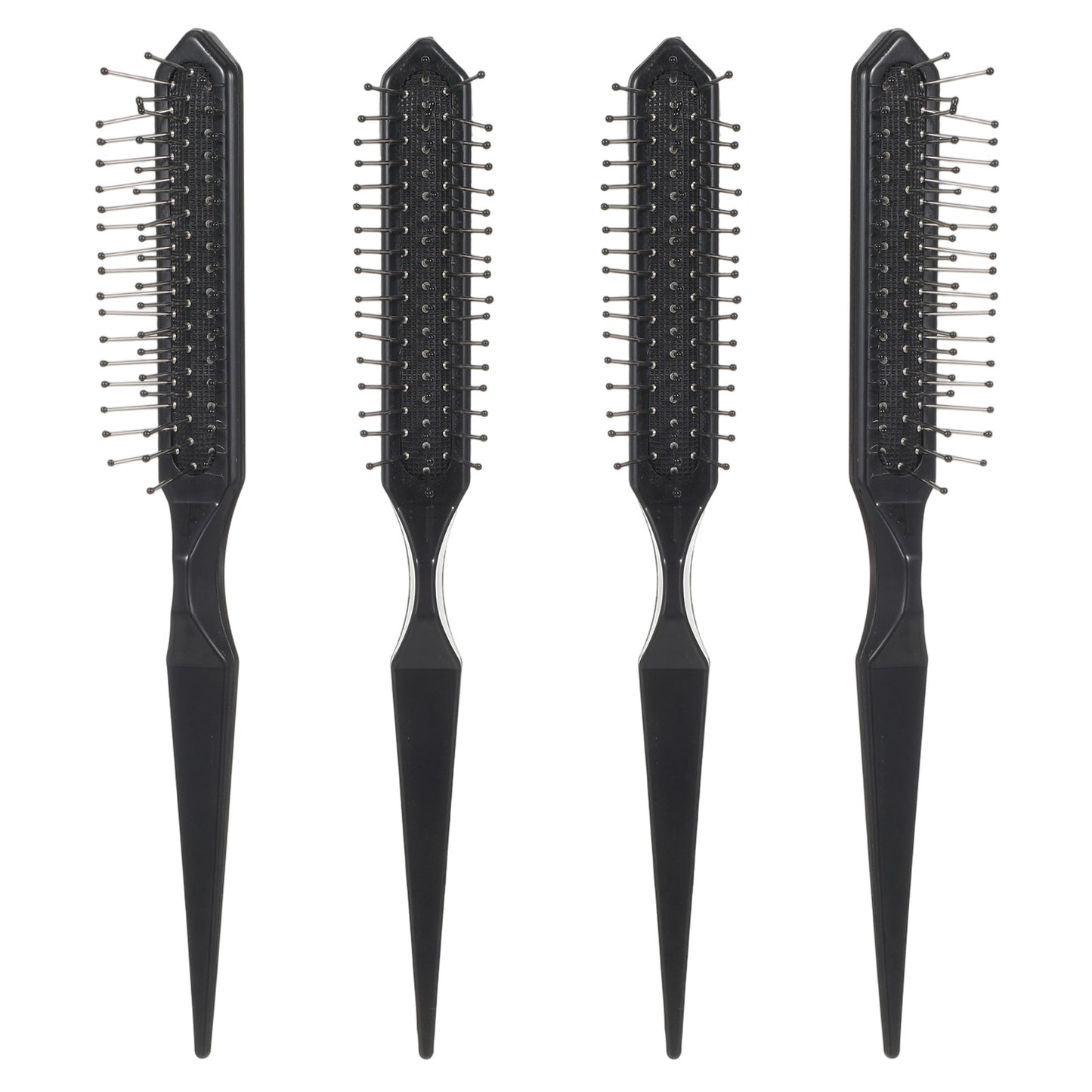 Mabor 4Pcs Synthetic Wig Brush, 3 Row Comb for Natural Hair