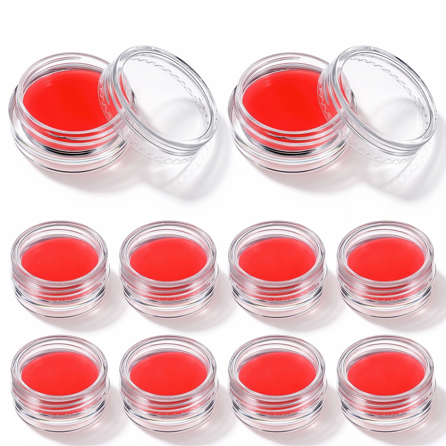 Mabor 20Pcs Diamond Art Wax Refills, Red Glue Diamond Art Wax Pad with Storage Box for 3D Painting Embroidery Accessories DIY Craft