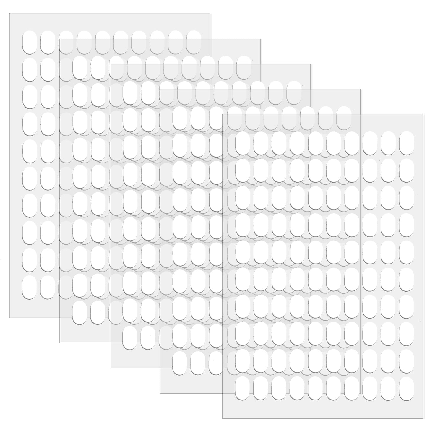 500Pcs Mounting Putty, Poster Putty Double Sided Sticky Dots, Sticky Tack Poster Stickers,No Trace Poster Adhesive Putty Removable Waterproof Adhesive Dots,Clear Removable Adhesive for Wall Hanging