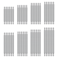 Mabor 48 Pcs Watch Band Pins, Stainless Steel Spring Bars for Watch Bands, Assorted Lengths 14mm-26mm Replacement Kit