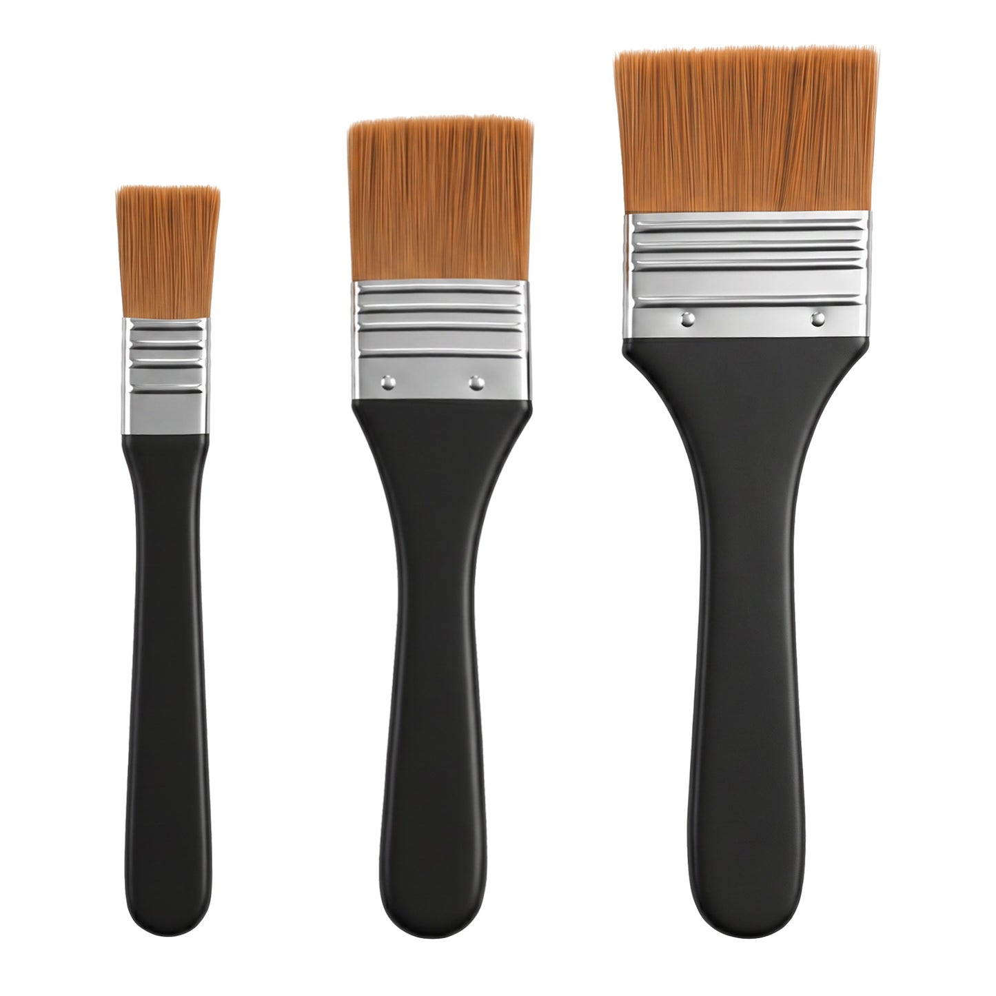 Nogeqi 3PCS Wide Paint Brush, Large Flat Paint Brushes