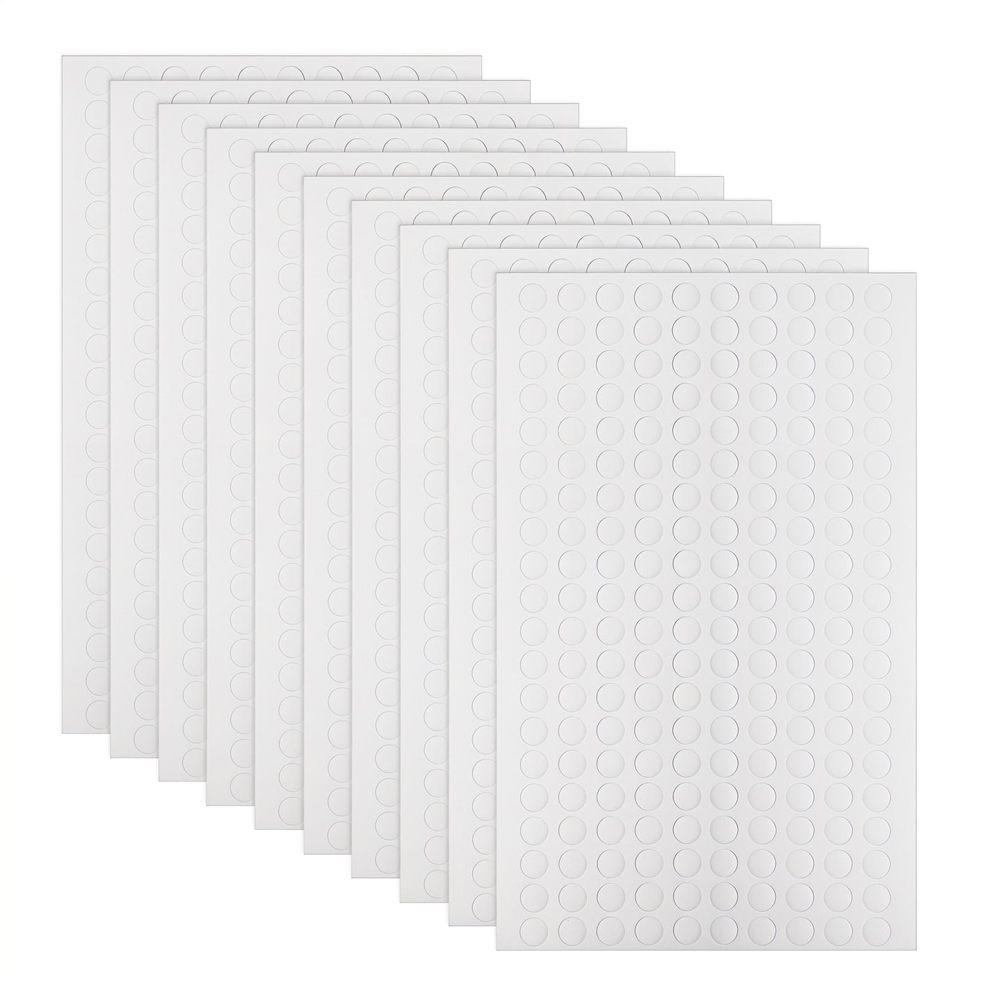 Teaaha 2000PCS Foam Double Sided Sticky Dots 0.23" Round Adhesive Dots Removable, 3D Craft Foam Tape Glue Stickers Dot for DIY Art Craft, Decoration, Party Supplies(6mm)