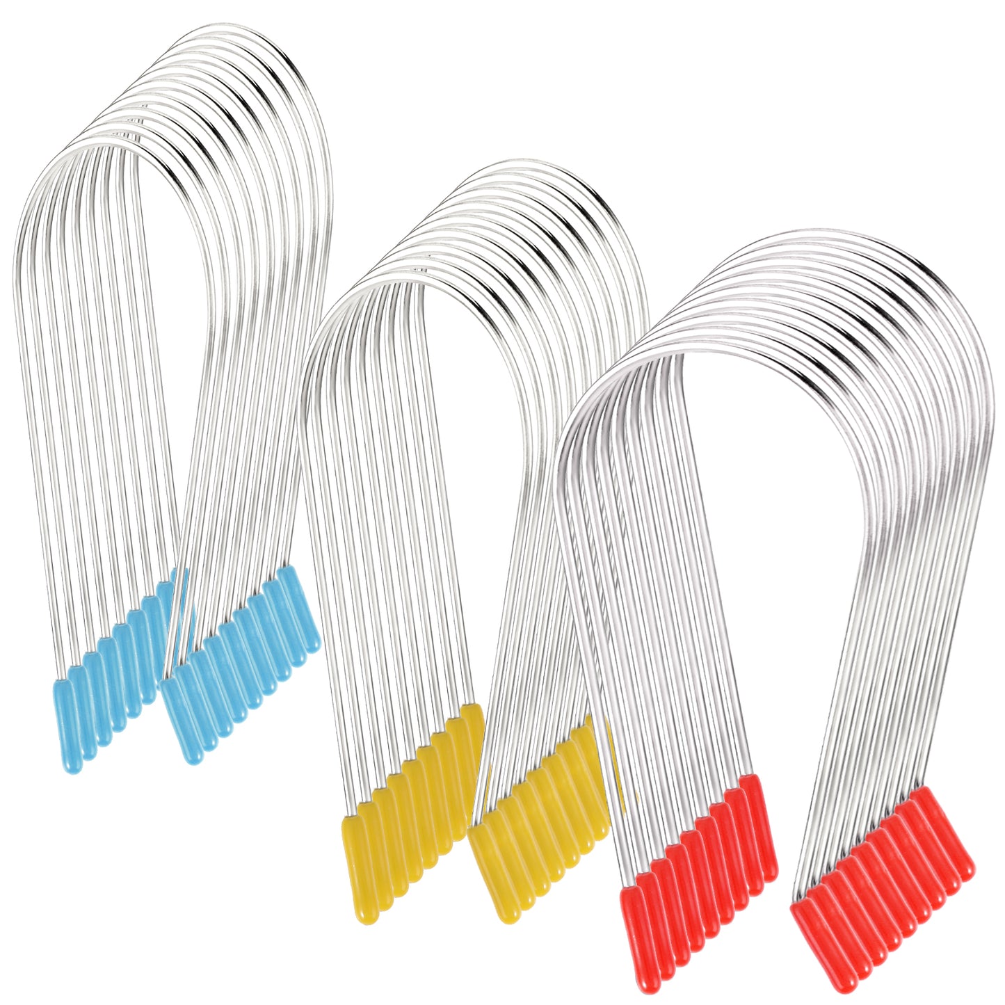 24 PCS Hot Curler Clips Replacement Hot Roller Clips Pins Strong Securing Hot Rollers Hair Curlers Fits 3 Inch Hot Rollers Curlers