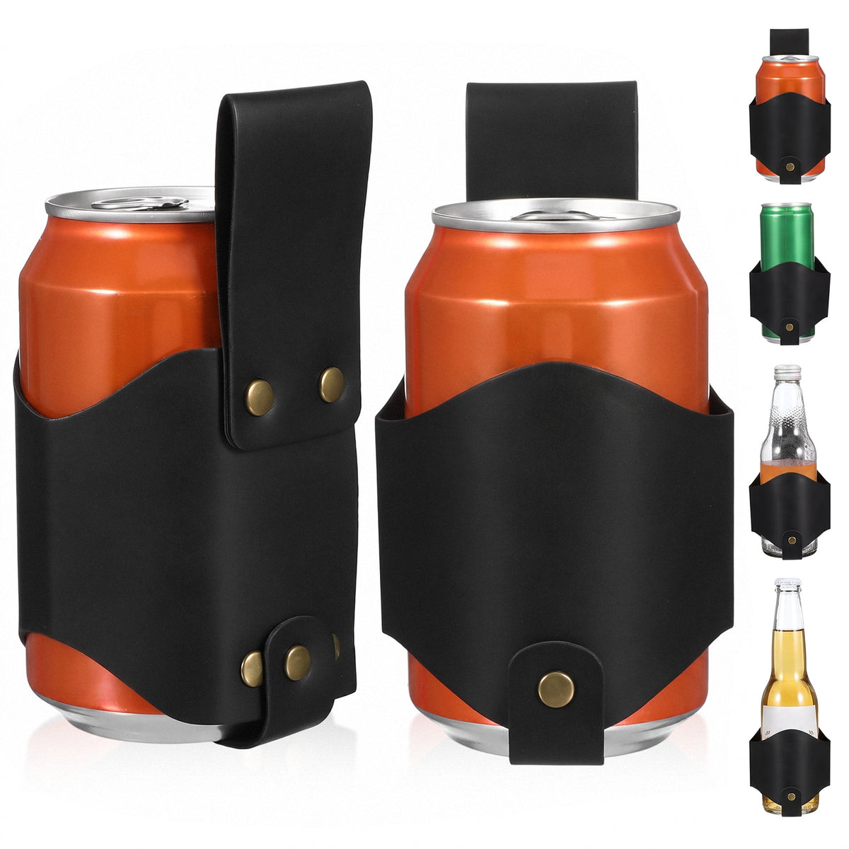Chsoejuf Beer Belt, Water Bottle Drink Beer Belt Holder(6.9×4.33 in)
