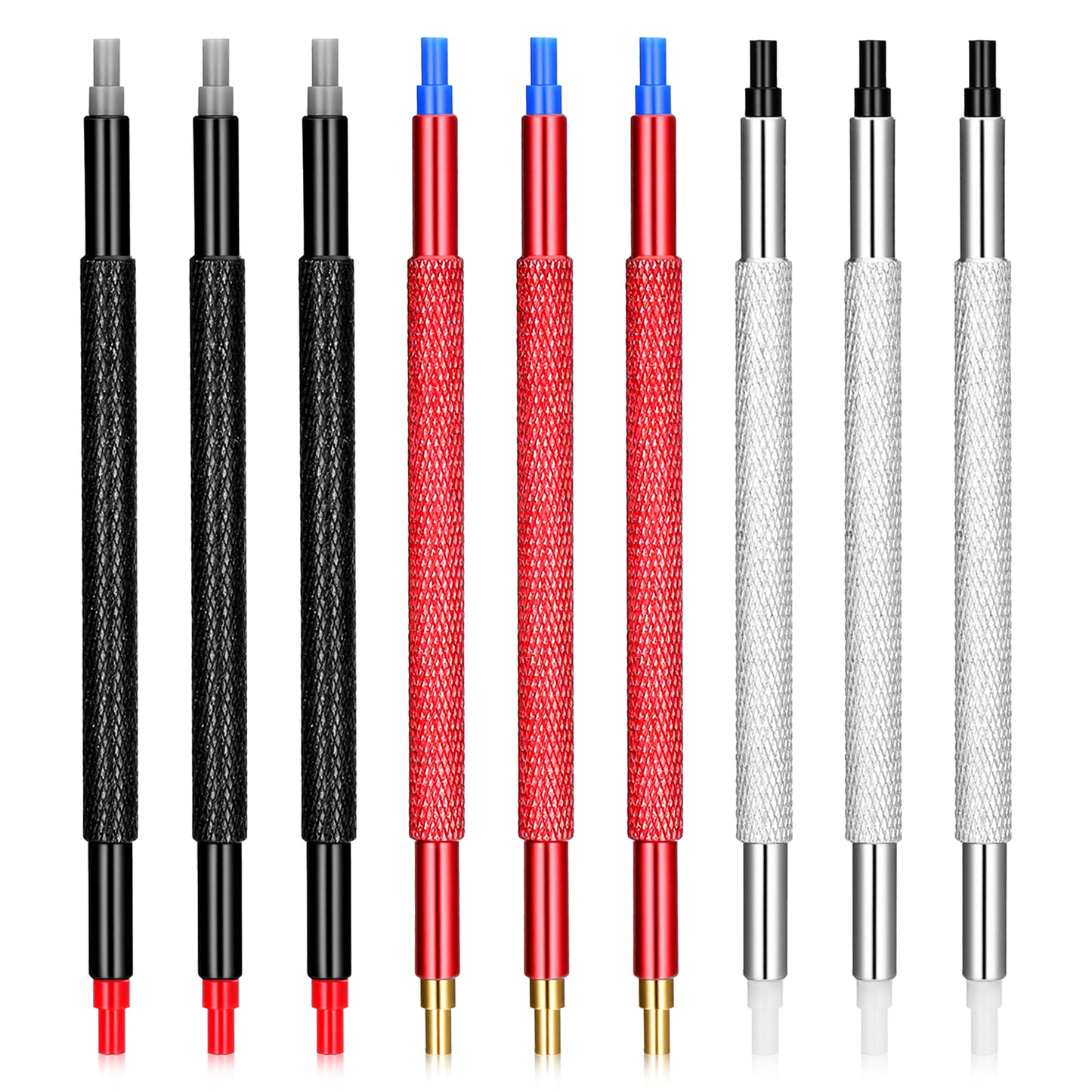 Watch Hands Repair Tool Kit, Stainless Steel Watch Hand Setting Tool, Watchmakers Wristwatch Repair Tools with Hand Pressers Pusher, Removers Lever Minute Second Hand Removal