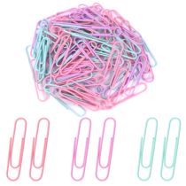 200 Pcs Big Paper Clips Large Paperclips Paper Clips Jumbo Smooth for Office Supplies Manganese Steel Giant Paperclips Cute Colored Paperclip for School Teacher Supplies Rustproof & Durable