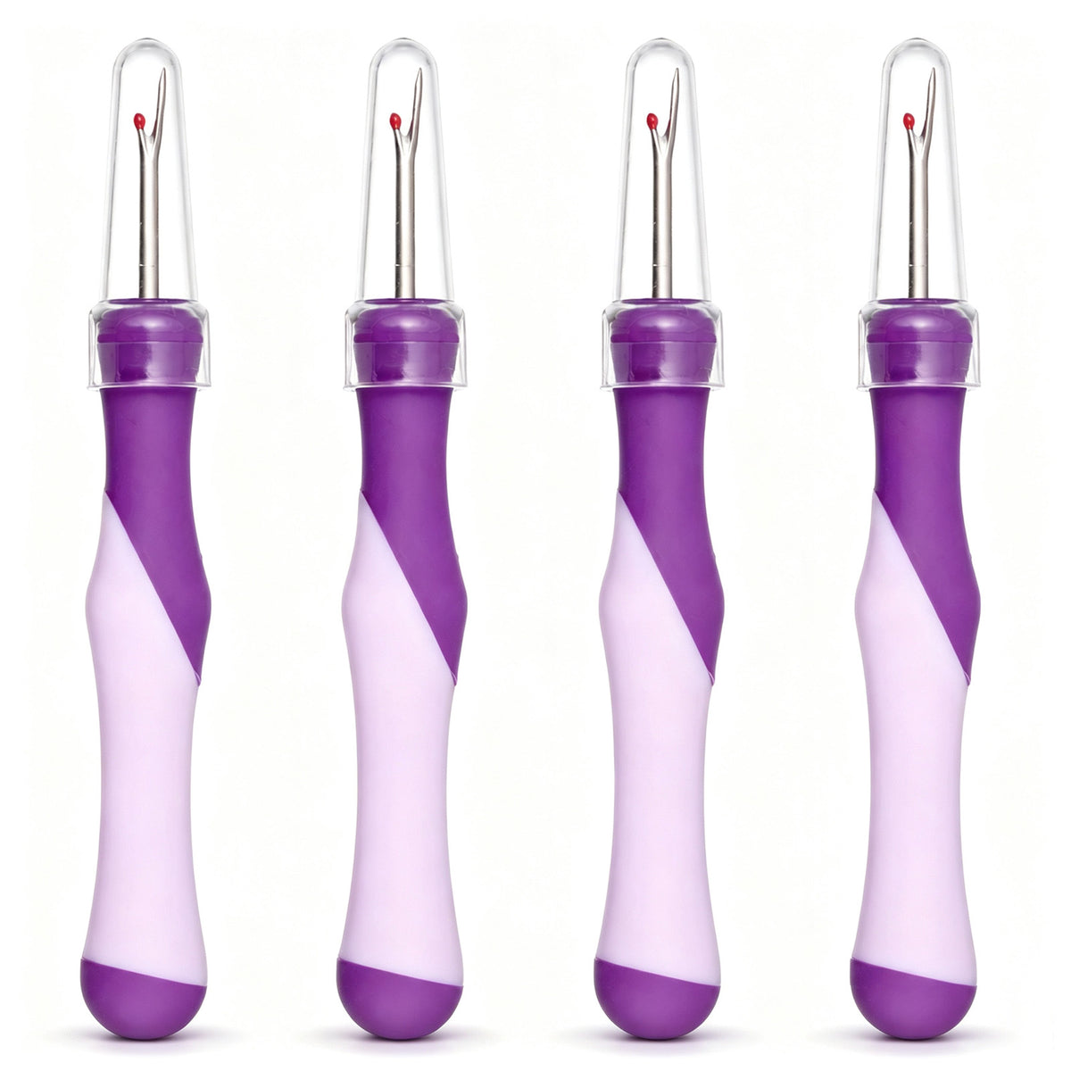 Chsoejuf 4PCS Needle and Thread Seam Ripper Tool Craft Rippers for Sewing