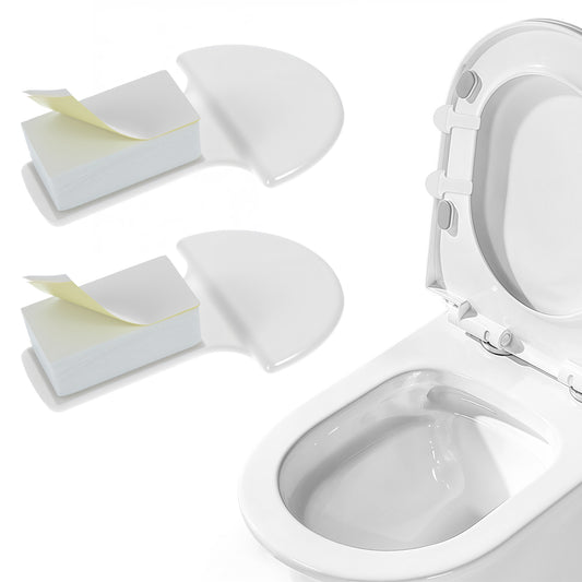 2 Pcs Toilet Seat Lifter Avoid Touching The Toilet Lid Adhesive Lid Cover Lifter Handle Sticky Lifters Avoid Touching Lift Tools Universal Pee Deflector Easy Application For Home Office Hotel Training
