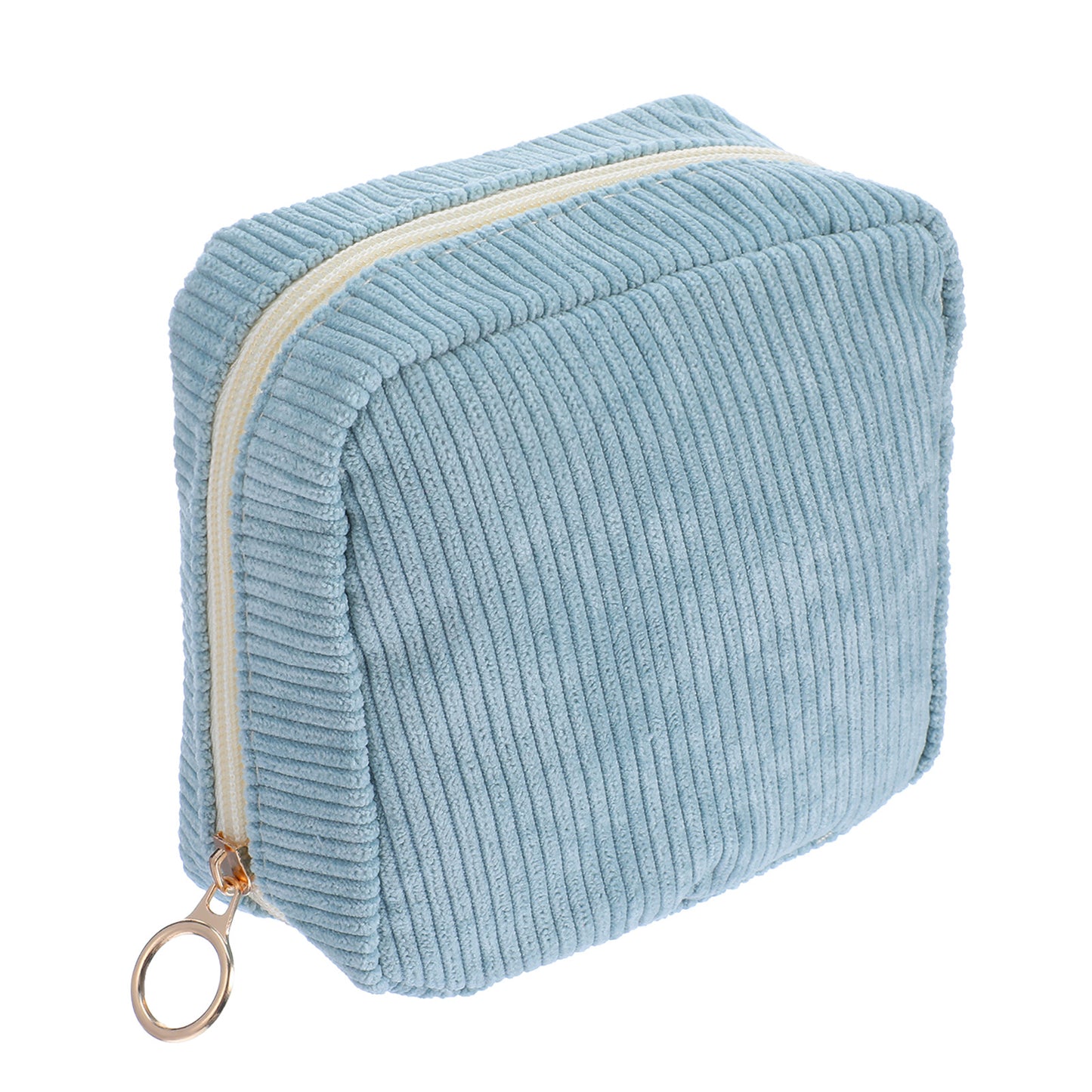 Period Bag for Women, Corduroy Cute Sanitary Napkin Storage Bag, Tampon Holder for Period Teen Pads Pouch for Panty Liners, Tampons, First Peroid